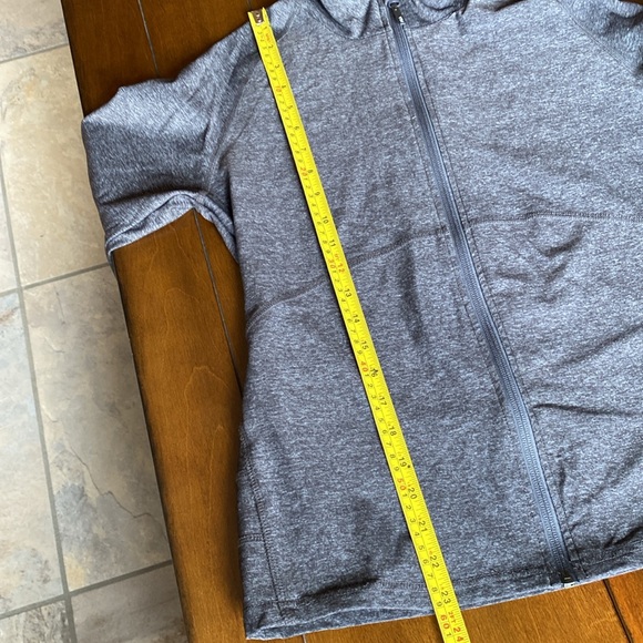 Dark Grey Variegated FILA Fitted Sports Jacket Size Large - Picture 6 of 11